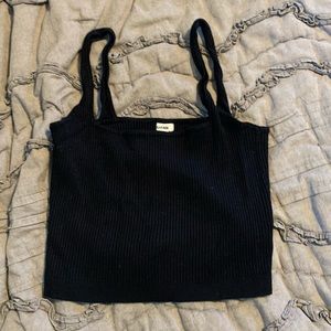 Garage Black Tank Top